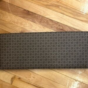 PORTS leather Monogram Clutch W/zippered Inner Pocket. Stunning. Classy